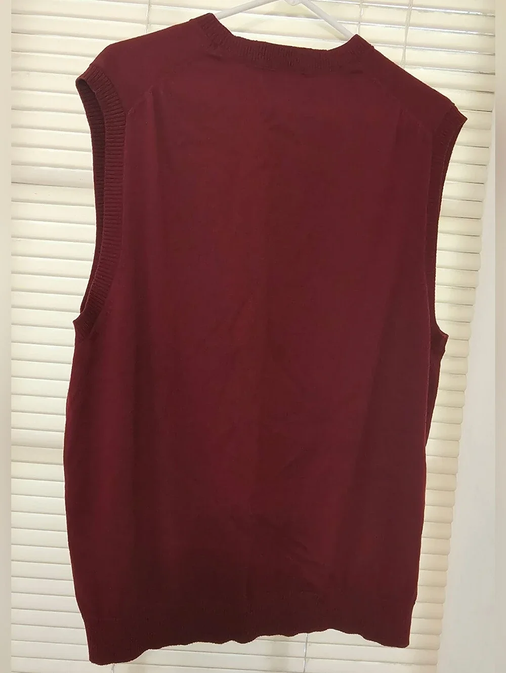 Men's Banana Republic Cotton Cashmere V-Neck Sweater Vest Size XL